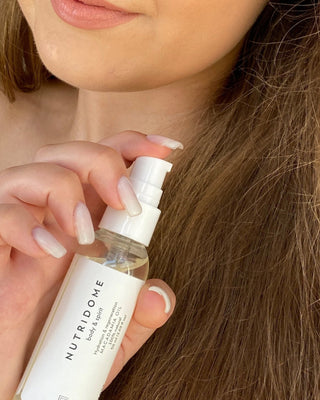100% naturlig macadamiaolja som återställer glansen till håret Nutridome - 3