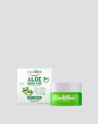 Aloe vera anti-rynkkräm - fyllande effekt Equilibra - 1