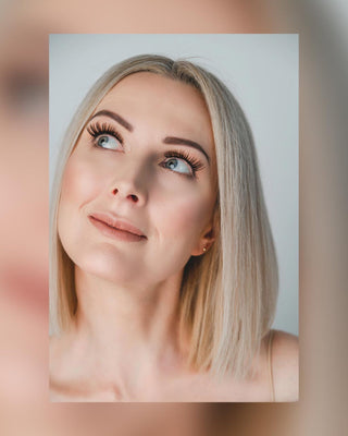 Lösögonfransar på en 2D-remsa för upprepad användning, mjuka och lätta Bambi Eyes Bamm!Lashes - 6