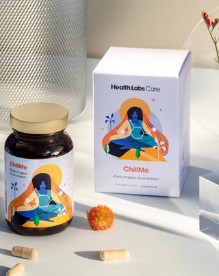 Stresstillskott med Adaptogener och EGCG ChillMe Health Labs Care 60 Kapslar - 2