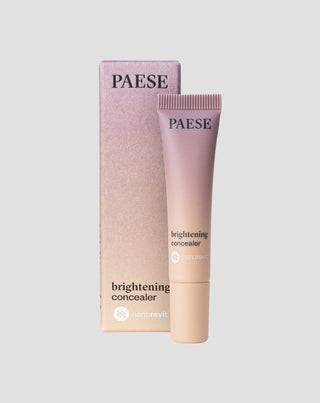 Concealer för att lätta upp och minska synligheten av mörka ringar under ögonen ljusbeige Paese - 3