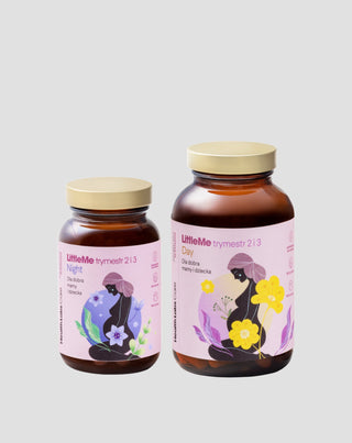 Tillägg för att stödja normal utveckling av graviditeten LittleMe Trimester 2 och 3 Health Labs Care 150 - 1