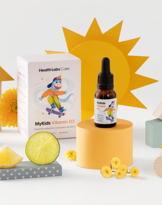 Vegansk D-vitamin i droppar för barn MyKids Vitamin D3 Health Labs Care - 2