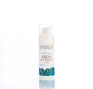 Återfuktande ansiktskräm med maskrosbladsextrakt för torr och känslig hud Vianek - 1