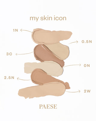 My Skin Icon Paese mattande ansiktsfond 0N alabaster - 4