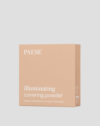 Belysande täckande Pressat ansiktspulver Färg 1C Varm Beige Illuminating Paese - 3