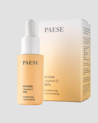 Ljusande ansiktsserum med C-vitamin 10% reducerande rynkor Paese - 1
