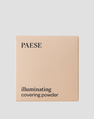 Belysande täckande Pressat ansiktspulver Färg 1C Varm Beige Illuminating Paese - 2