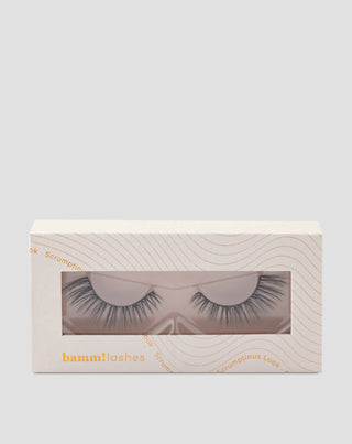 Lösögonfransar på en 2D-remsa för upprepad användning Scrumptious Look Bamm!Lashes - 1