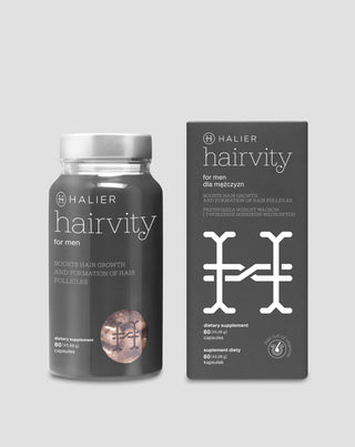 Håravfallstabletter för män mot skallighet Hairvity Men Halier 60 kapslar - 5