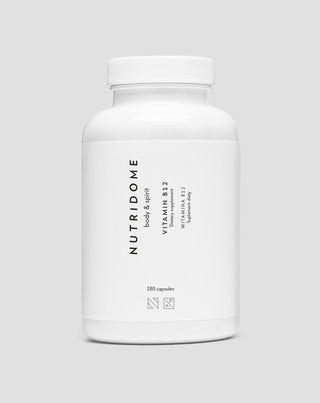Nutridome vitamin B12 för immunitet, trötthet och nervsystemets funktion 180 kapslar - 1