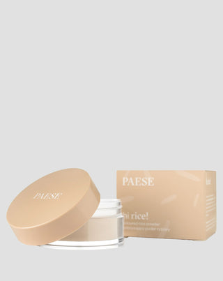 Fixering och mattning av löst rispulver ljusbeige Hi Rice Paese - 3