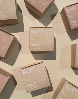 Fixering och mattning av löst rispulver ljusbeige Hi Rice Paese - 4