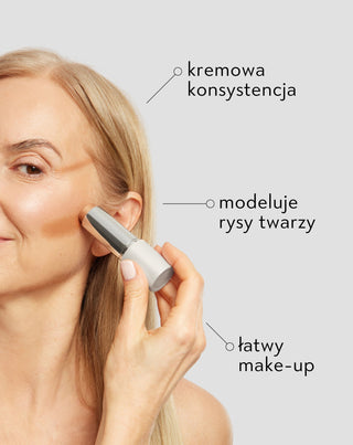 Ansiktskontureringsstift bronzer för mogen hud 50+ Aggie - 4