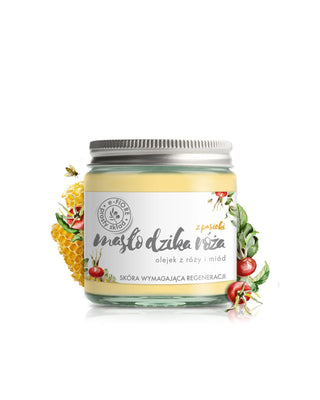 Regenererande vildrossmör med honung för torr hud i behov av revitalisering E-Fiore - 1