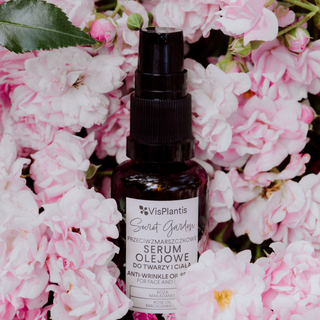 Rosolja för ansikte och kropp berikad med macadamiaolja Vis Plantis - 2