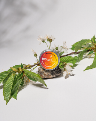 Fruktsorbet för torra och spruckna läppar körsbärsmango och mandarin Brothers Soapmakers - 3