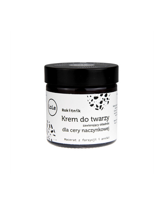 Ansiktskräm för vaskulär hud med havtornsolja som stärker blodkärlens väggar La-Le - 1