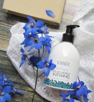 Återfuktande gel för intimhygien med maskrosbladsextrakt Vianek - 2