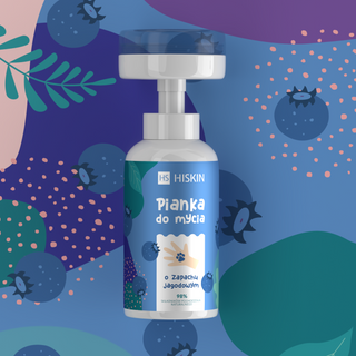HiSkin Blueberry Scent Baby Hand- och kroppstvättskum