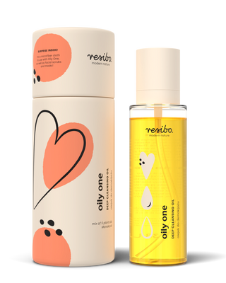 Natural Oily One ansiktsmakeupborttagningsolja för återfuktning 100 ml Resibo - 3