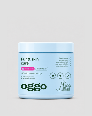 Tillskott för hundens päls och hud Fur & Skin Oggo 180 g - 1