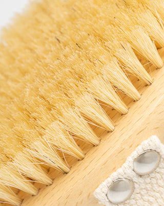 Uddo naturlig vildsvinsborst borste för kroppsmassage_2 - 2