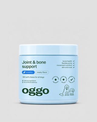 Tillskott för leder och skelett hos stora, aktiva och äldre hundar Joint & Bone Support Oggo 180 g - 1