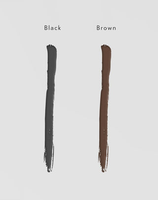 Svart ögonbrynsvax i penna med ricinolja med lamineringseffekt Nutridome - 3