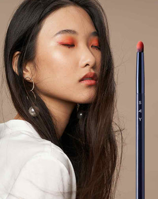 Ögonskuggsborste idealisk för rökig ögonmakeup nr 3 Say Makeup - 2