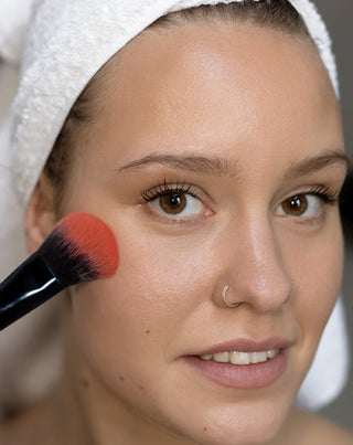 Blush eller bronzerborste med rundad spets nr 9 Say Makeup - 2