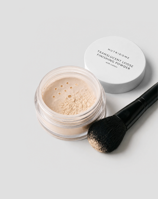 Löst, transparent puder med sidenmatt finish från Nutridome - 2