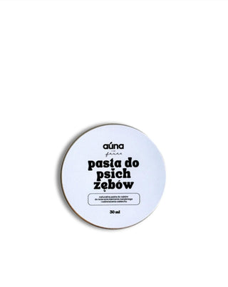 Tandkräm för hundar med kokosnöt och banan neutraliserar lukt och tar bort tandsten Auna For Fauna 30 ml - 1