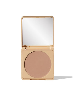 Pressad bronzer Selfglow 02 Warm med aktiva ingredienser för konturering av ansiktet Paese - 1
