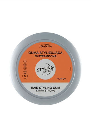 Stylinggummi i silver i en burk med UV-filter Stylingeffekt Joanna - 1