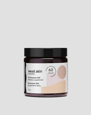 Coenzym Q10 kapslar för ett hälsosamt hjärt- och kärlsystem, vacker hud och hår Mel Skin 60 st. - 1