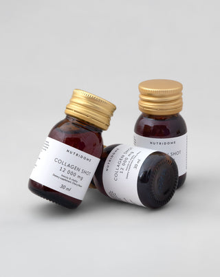 Flytande kollagenshot 12 000 mg med vitaminer, kosttillskott Nutridome 30 ml - 3