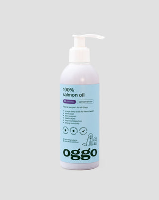 Laxolja 100 % kompletteringsfoder för hundar för immunitet och energi Oggo 250 ml - 1