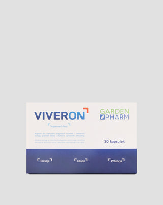 Kapslar för libido och potens med ginseng och muskot Viveron GardenPharm 30 kapslar - 1