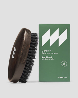 Skäggpunch av bokträ med naturliga vildsvinsborst Monolit - 4