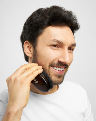 Skäggpunch av bokträ med naturliga vildsvinsborst Monolit - 2