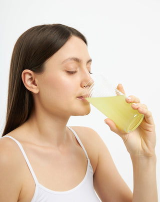 Fiskkollagen 5000 mg drickpulver för vacker hud, hår, naglar och friska leder med glukosamin och C-vitamin Mel Skin - 2