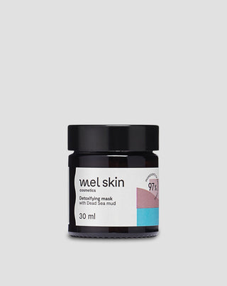 Mel Skin avgiftande ansiktsmask med lera från döda havet - 1