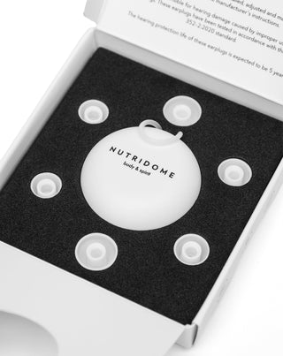 Öronproppar med ljuddämpande proppar set med fyra storlekar Nutridome_4 - 4