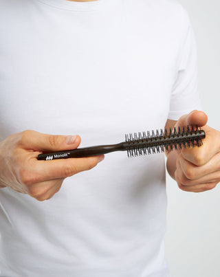 Monolith Quiff hårstylingborste i bokträ - 2