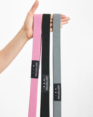 Body Functions 208 cm långa motståndsband för fitnessövningar set om 3 st _2 - 2