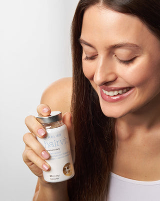 Hairvity Halier tabletter för kvinnor mot håravfall och tillväxt, 60 kapslar - 3