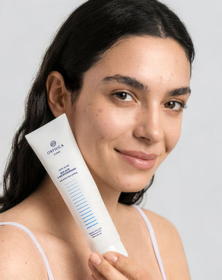Ansiktspeeling för aknebenägen hud med niacinamid, panthenol, BHA och mikrokorn Anti-Acne Orphica Clinic - 3