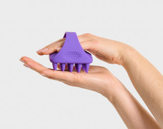 Skalpmassagerare i mjuk silikon med vridbar form som stimulerar mikrocirkulationen - 3