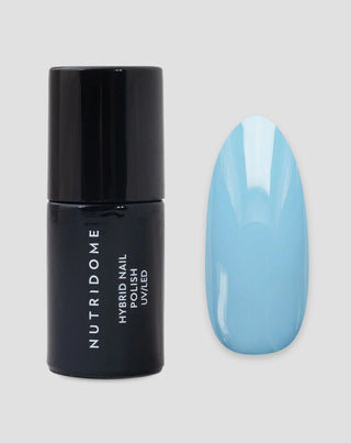 Hybridlack för naglar UV/LED Ocean Blue 003 Nutridome - 1